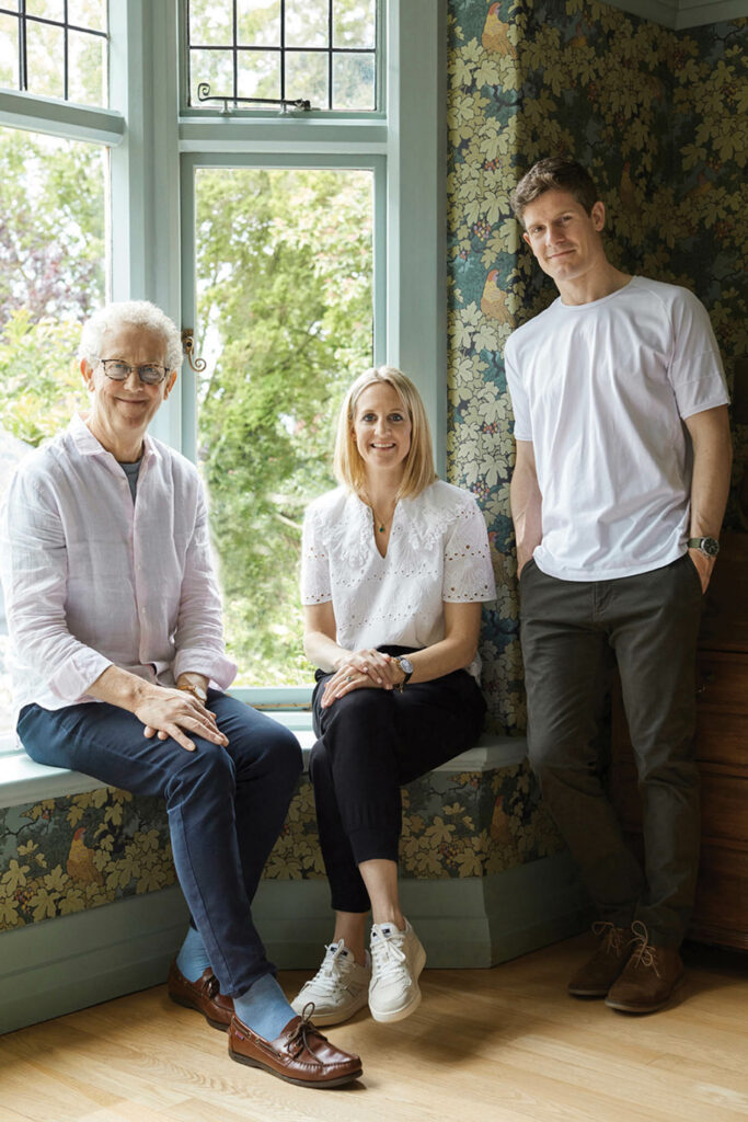 David, Ruth, and Ben Mottershead.