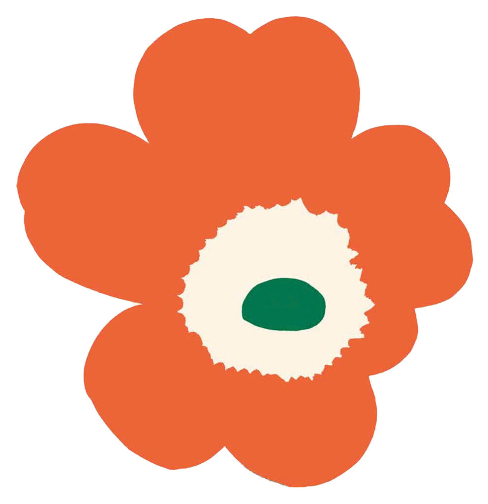 iconic Marimekko flower design